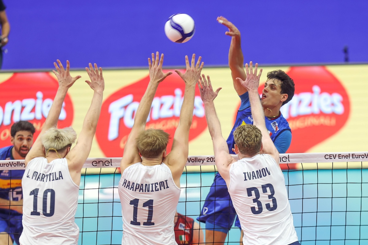 L’Italia è fuori dagli Europei maschili di pallavolo