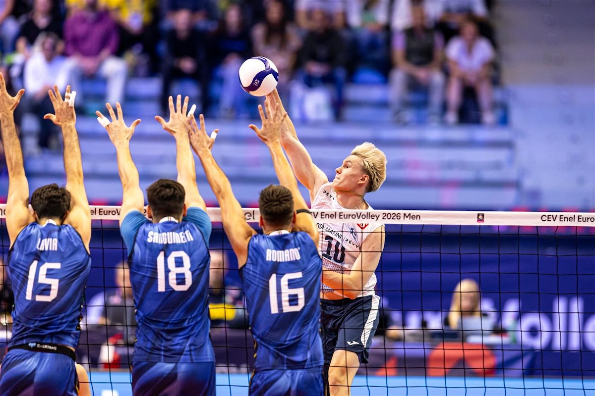 L’Italia è fuori dagli Europei maschili di pallavolo