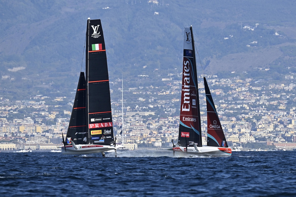 È stato un gran weekend per Luna Rossa