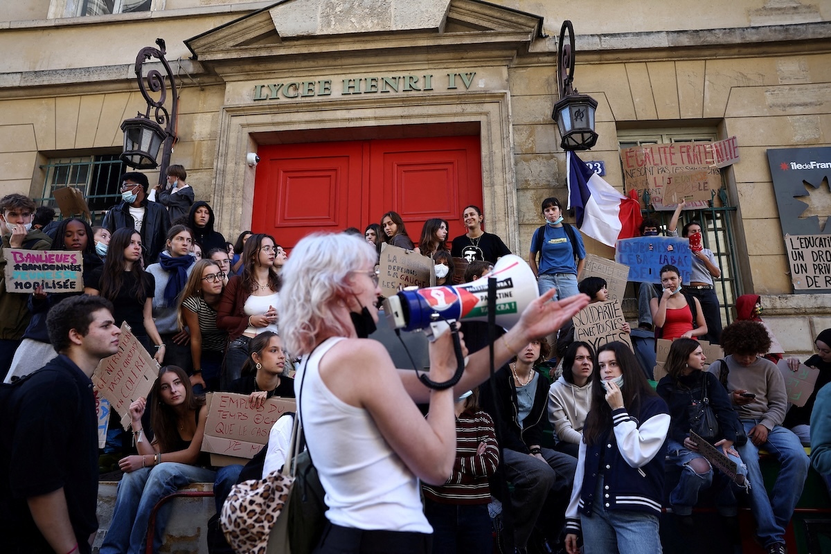 Sono iniziate le nuove manifestazioni degli studenti in Francia
