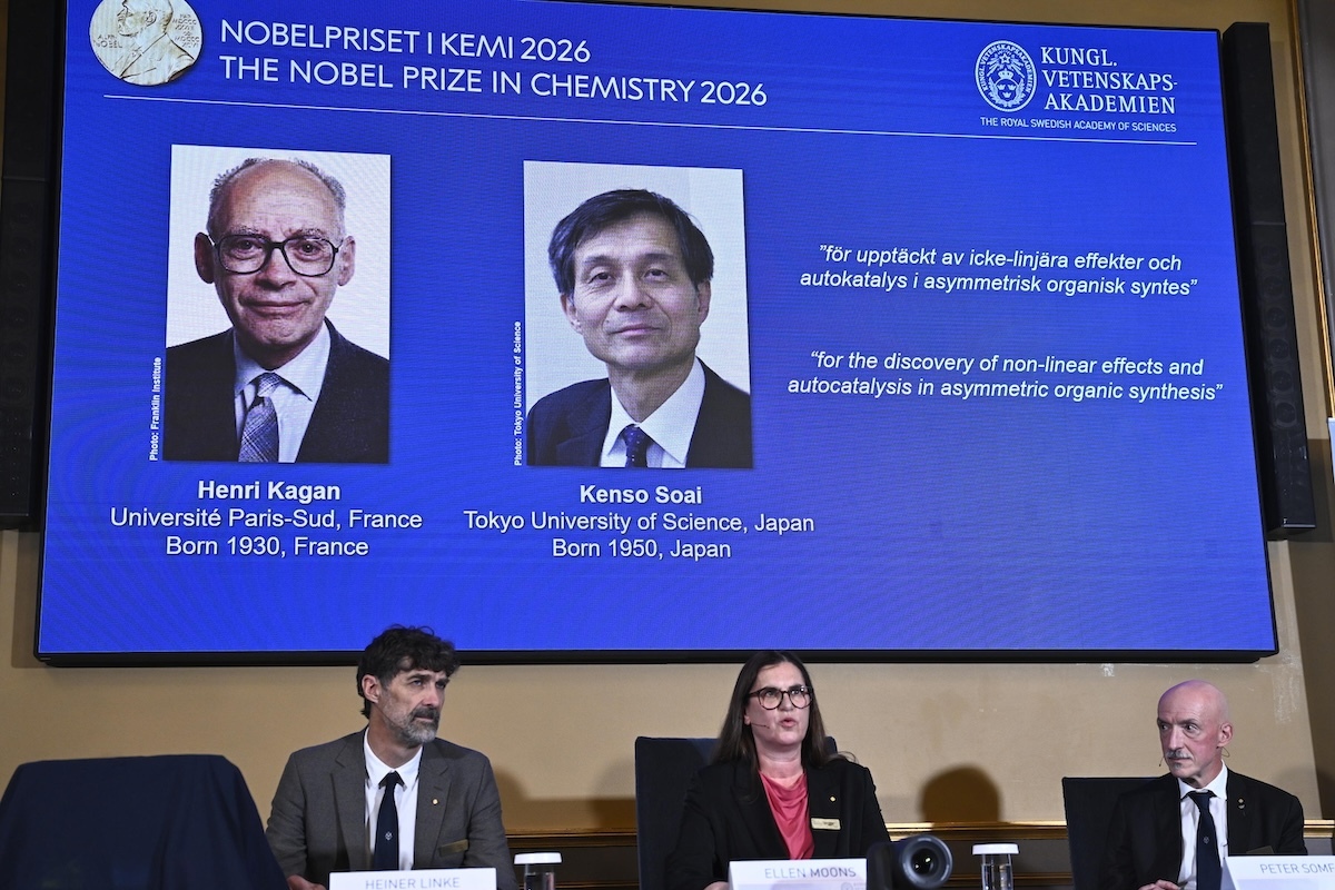 Il Nobel per la Chimica a Henri Kagan e Kenso Soai