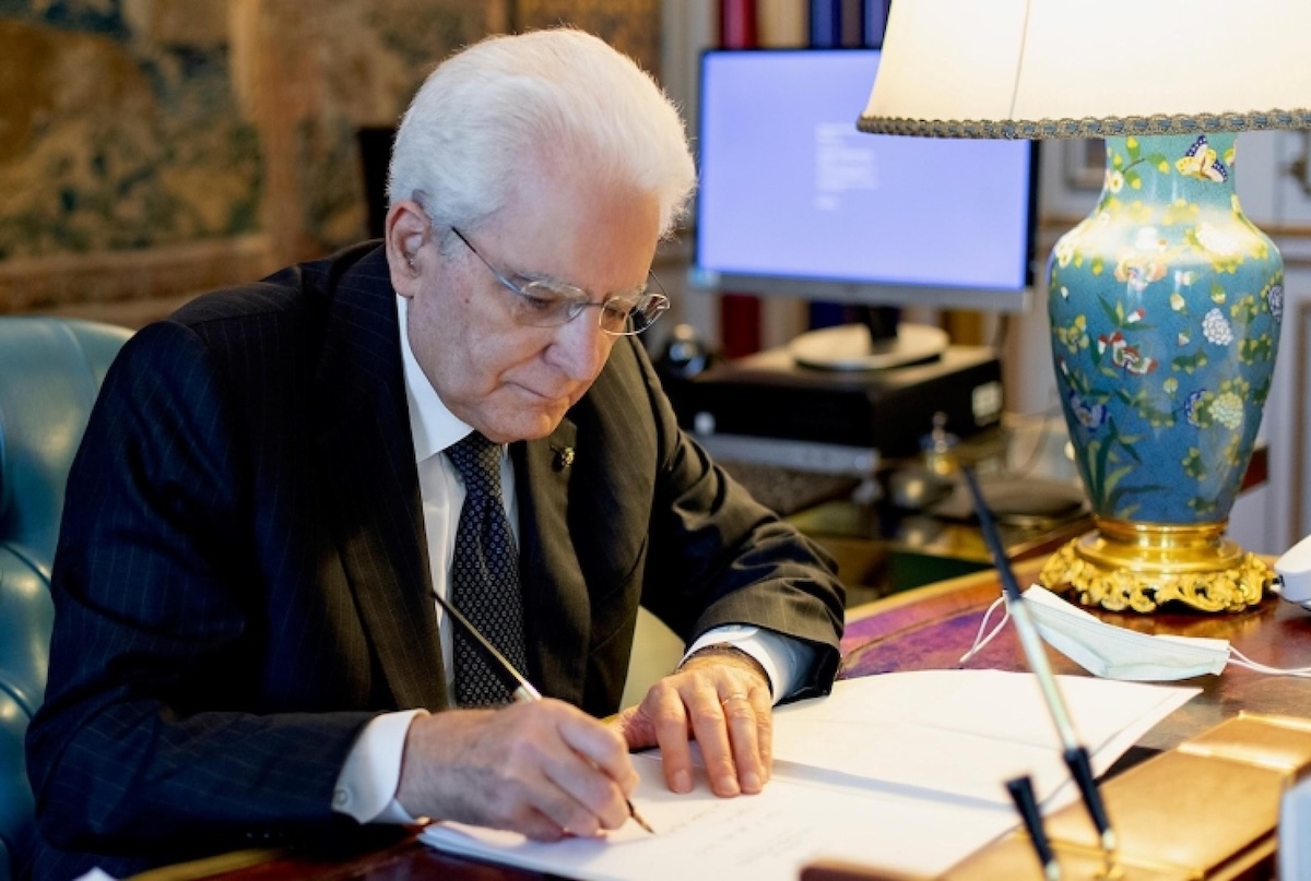 Il presidente della Repubblica Sergio Mattarella (Ufficio stampa del Quirinale via ANSA)