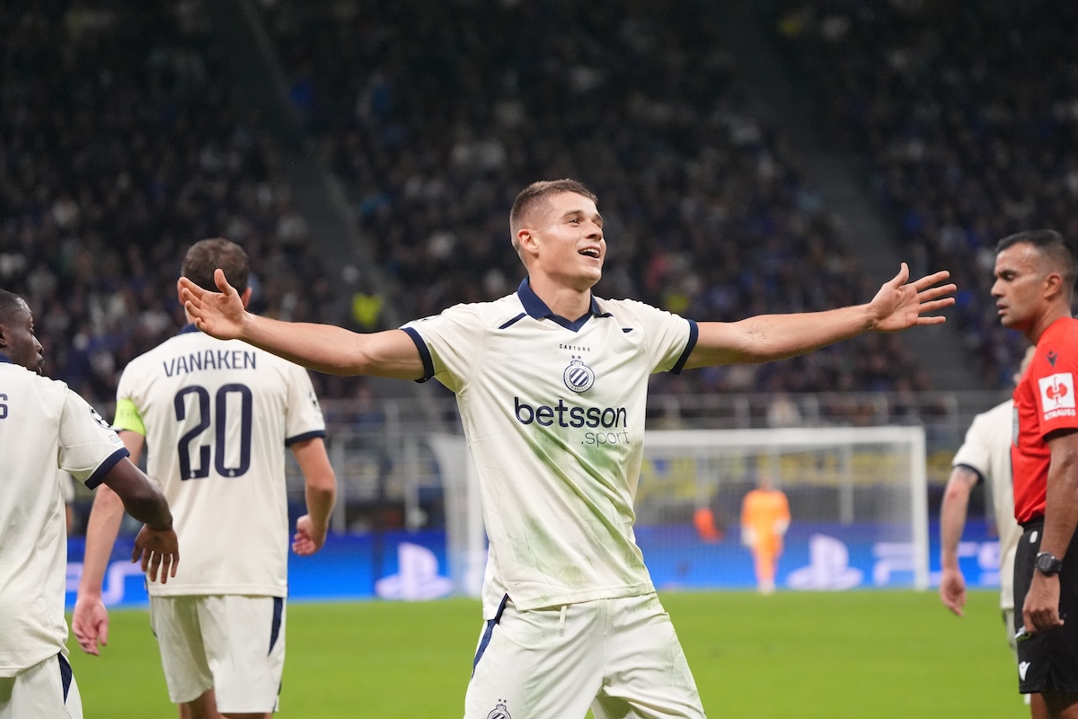 L’attaccante italiano che ha segnato tre gol all’Inter