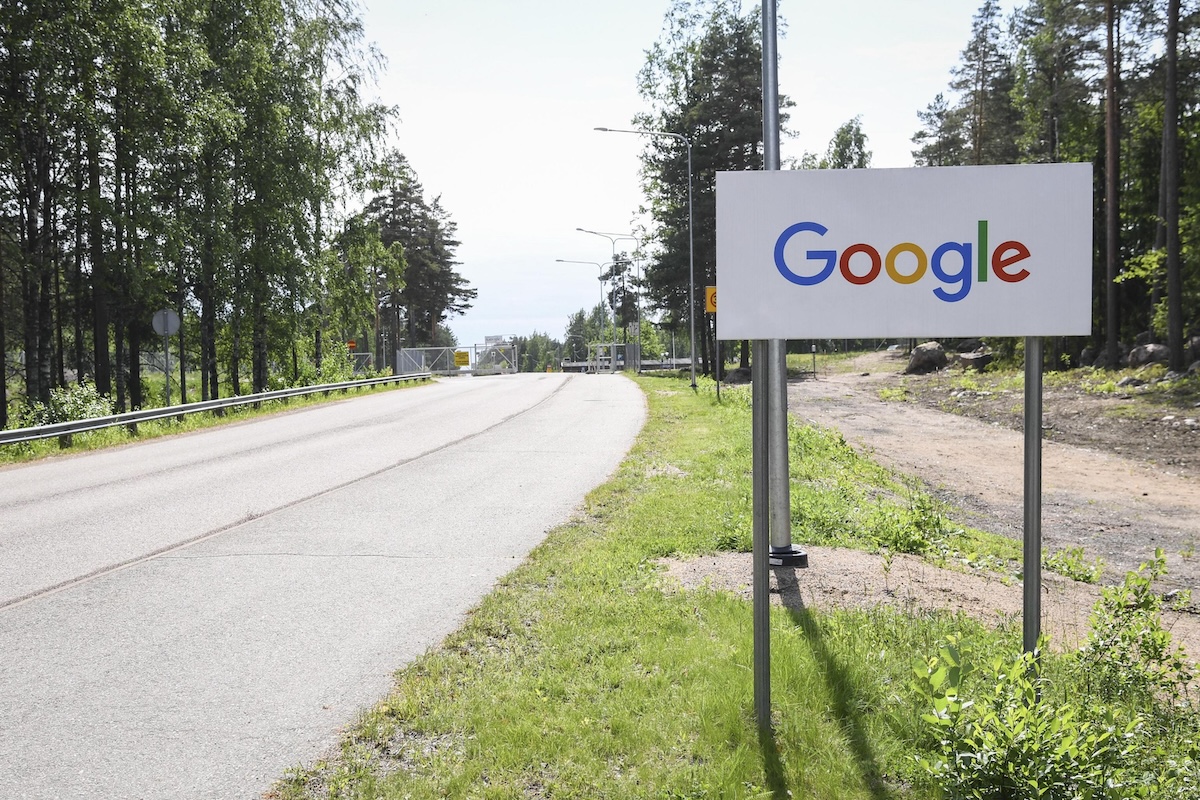 Google ha abbattuto una grande foresta in Finlandia per costruire un data center