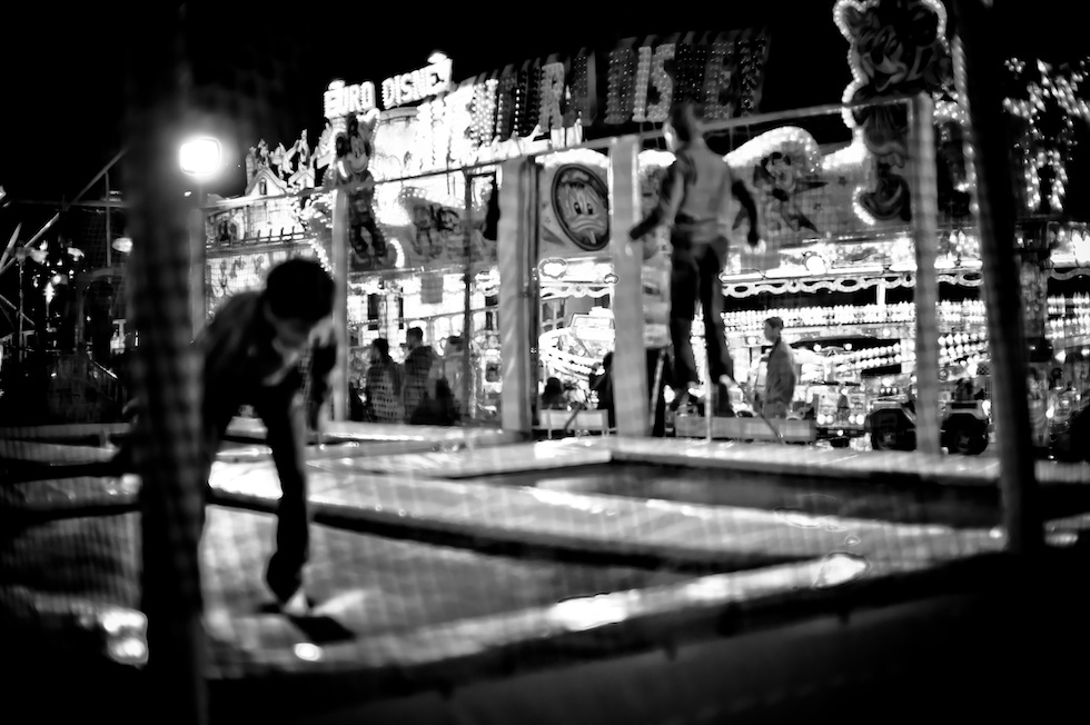 Un balzo per sparire da qui